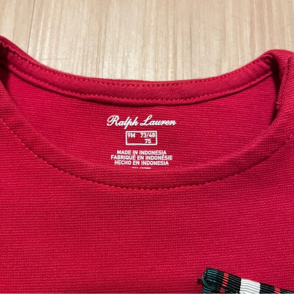 Ralph Lauren Fit and Flare Red Dress - Picture 8 of 8